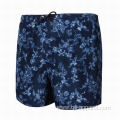 Polyester mens shorts swimwear blue men's sexy swimwear